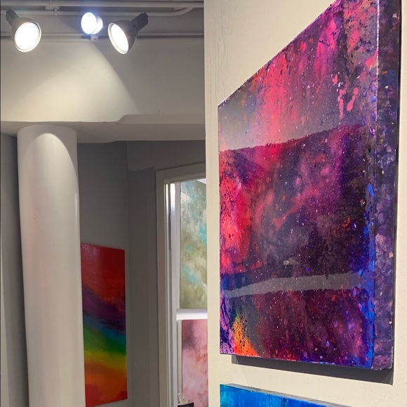 Nebula, mixed Media on Canvas - Picture 3 of 3